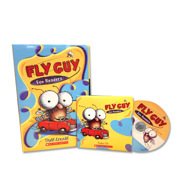 Fly Guy Fun Readers Box Set (5 Paperbacks+CD)